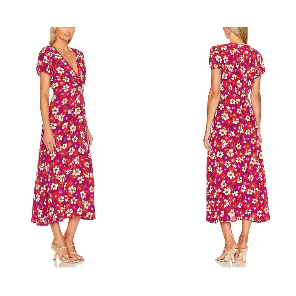 Faithful the Brand Mailee Midi Dress Size M / 6 - Picture 2 of 11